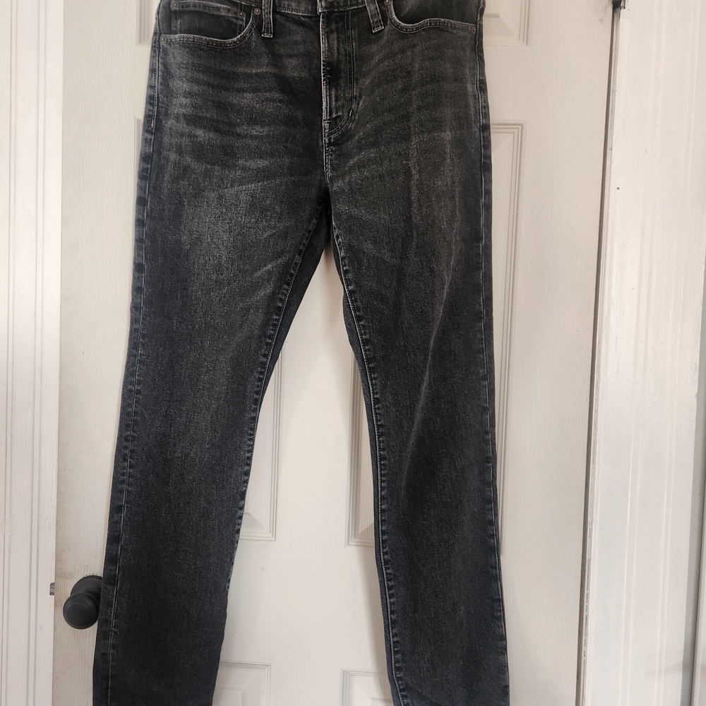 Madewell Men's Gray Straight Jeans